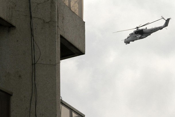 Abidjan: tirs français et ONU sur secteurs palais et résidence de Gbagbo